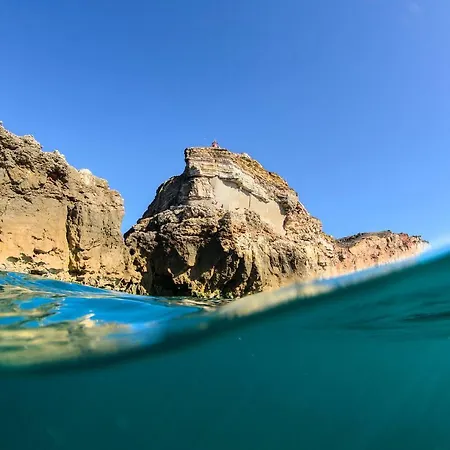 With Garden And Barbecue Nazaré