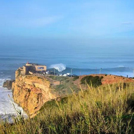 With Garden And Barbecue Nazaré
